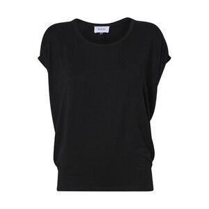 KORYE Women's Short Sleeve Top Size S In Black